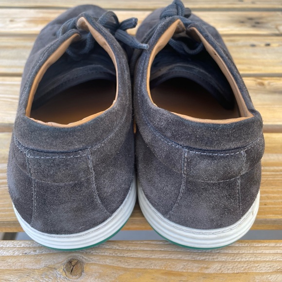 Salvatore Ferragamo Newport Suede Sneakers - Picture 4 of 10